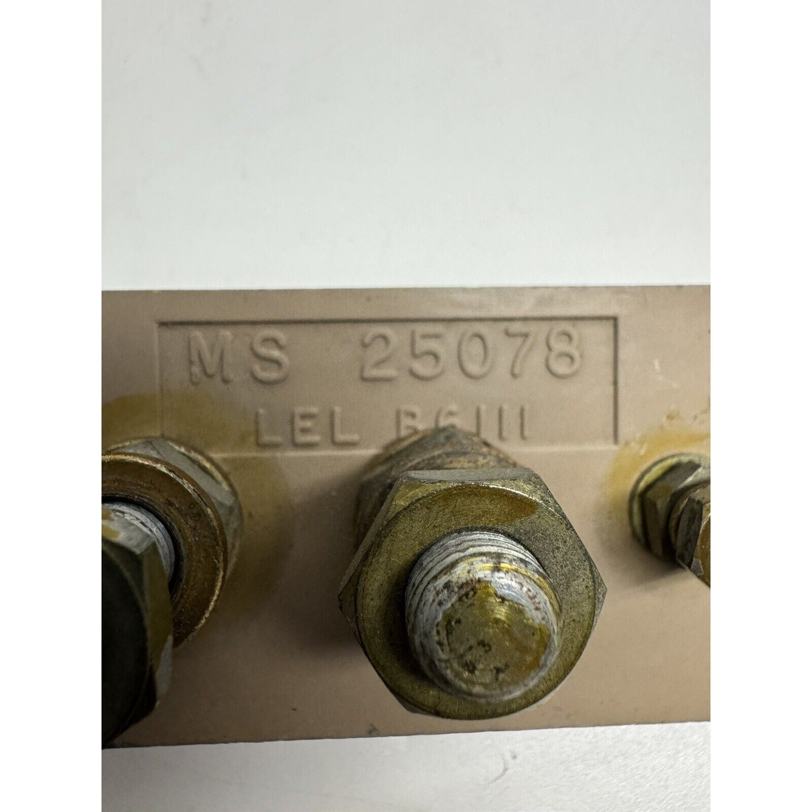 VINTAGE Aircraft Terminal Block MS 25078