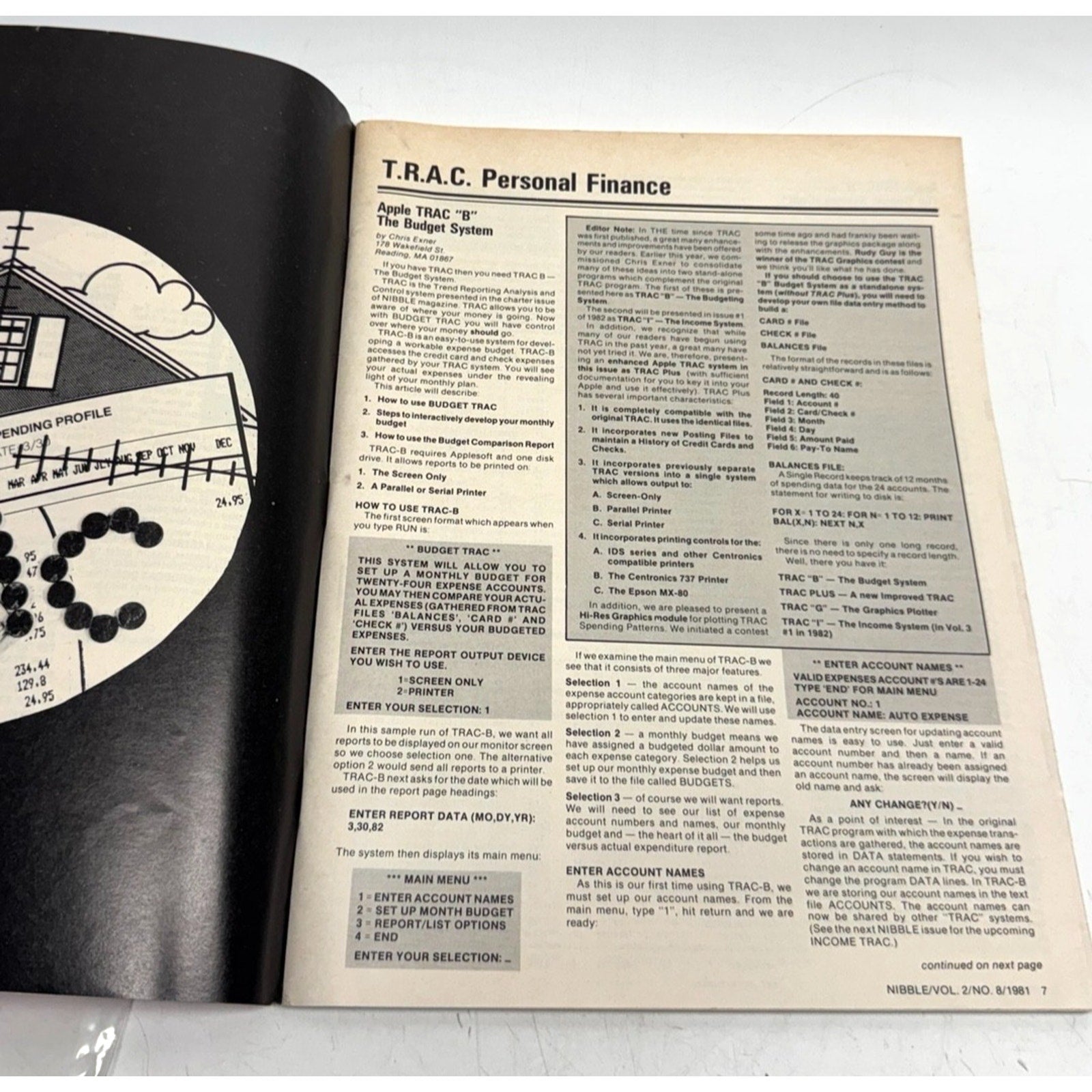 VTG Nibble Volume 02 No 08 Apple Mac Computer Programs