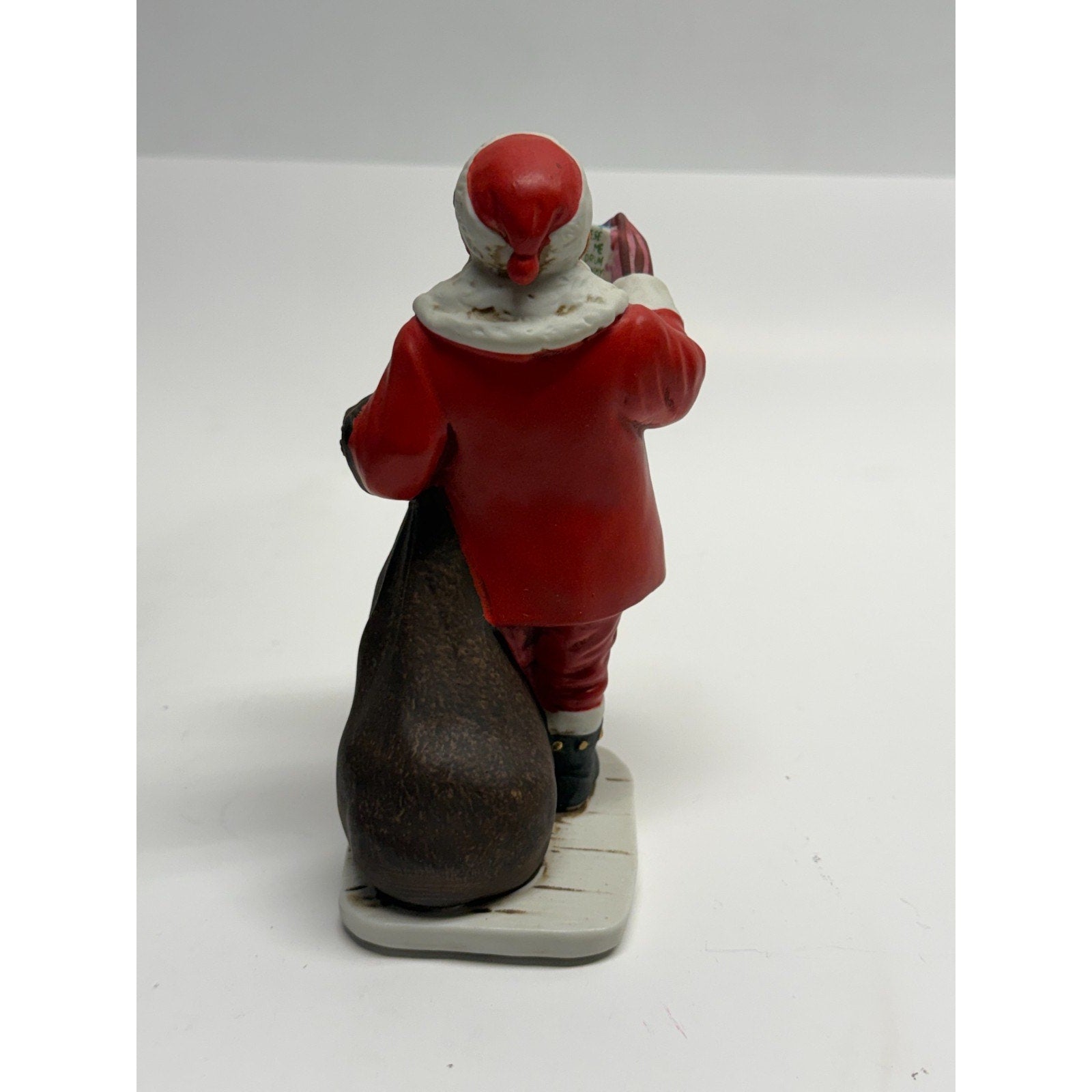 Vintage Norman Rockwell Santa Figurine A Drum For Tommy Dave Grossman 1976