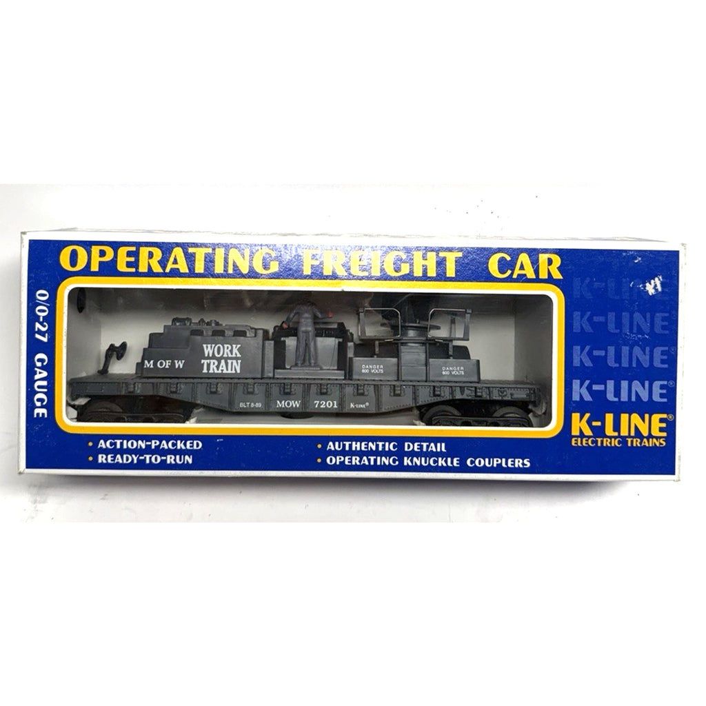 VINTAGE NEW K-Line Train Cars Searchlight Car K-7201