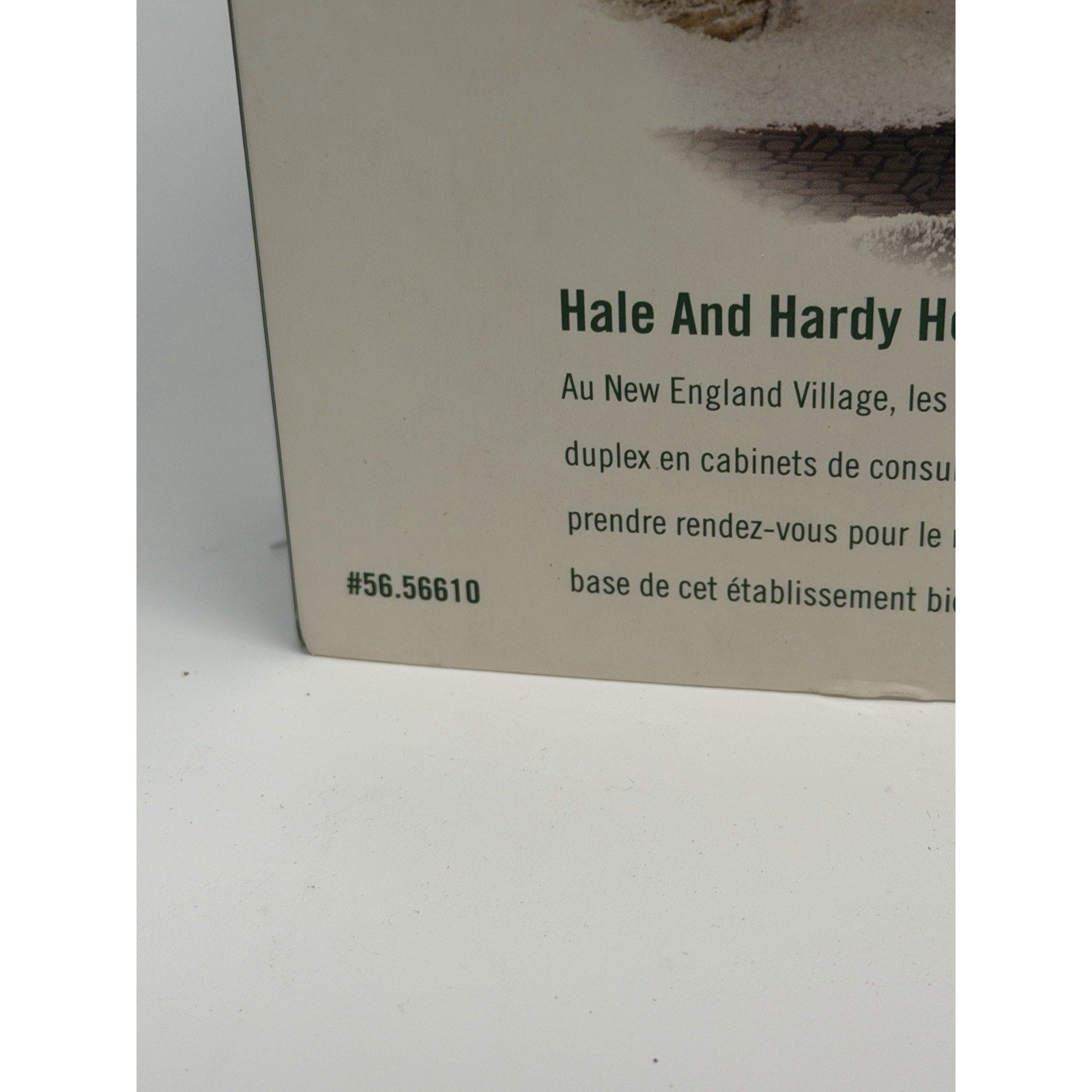 VINTAGE SEALED NEW Dept 56 Hale & Hardy House New England Village Series 56610
