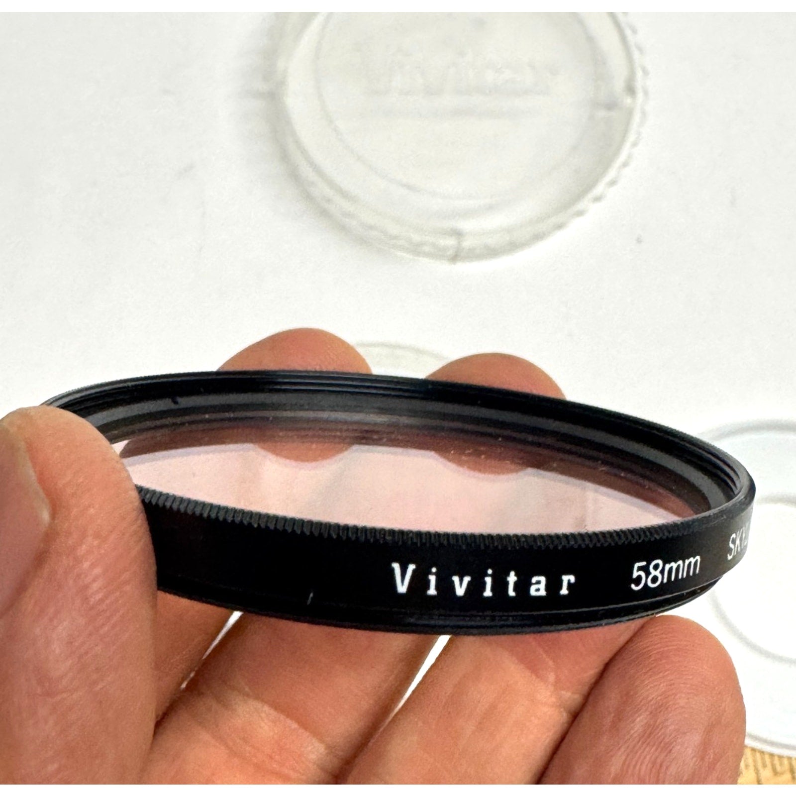 VIVITAR 58mm Skylight 1A Filter