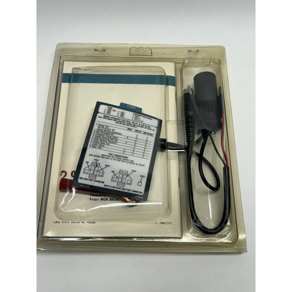 FAC SEAL OTC Monitor 2000 Software Cartridge for Ford 1981-1986 & Adapter Cable