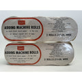 LOT OF 2 Sears Adding Machine Paper 3 Pack Replacement Rolls 2 1/4 Wide 130 feet