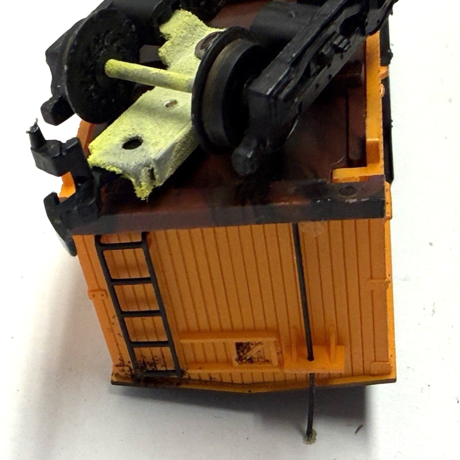 Vintage HO Scale Central Pacific Railroad Car 836 Mantua Boxcar