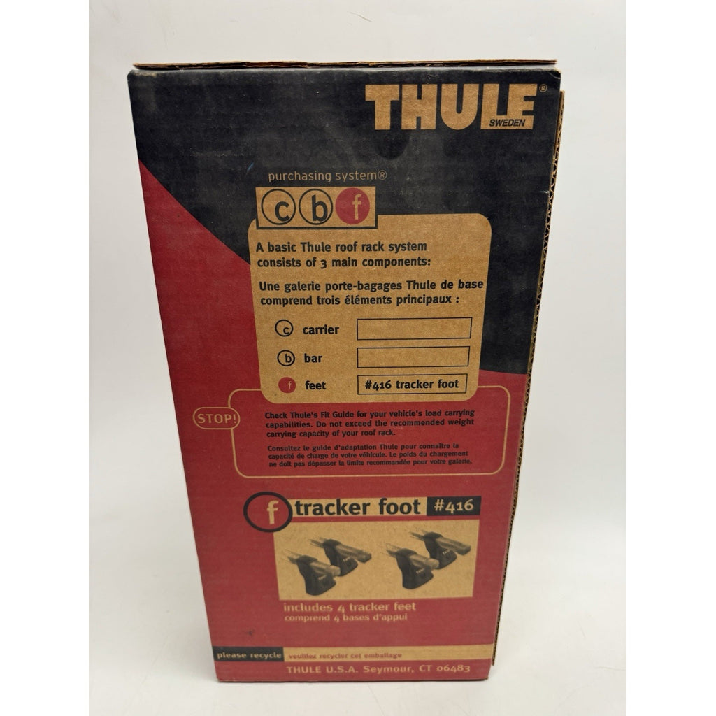 VINTAGE FACTORY SEALED Thule 416 Tracker Foot Pack