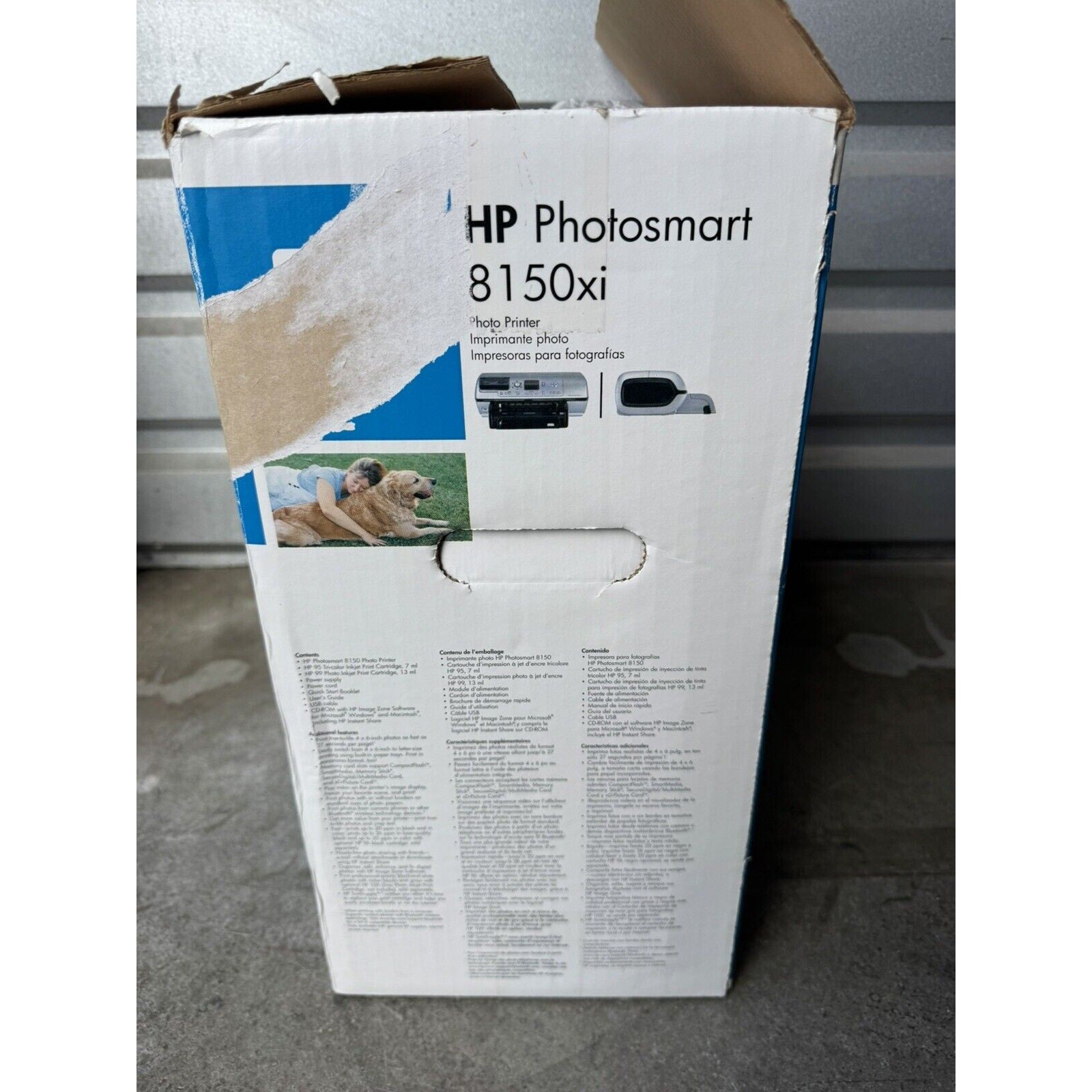 VINTAGE 2004 NOS HP PhotoSmart 8150xi Inkjet Printer