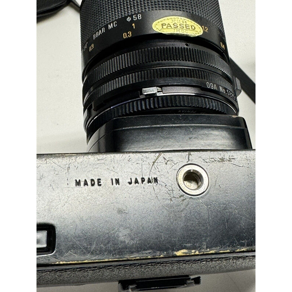 Vintage Sears T.L.S. 35mm Camera with Tamron Lens. Not Tested. AS IS