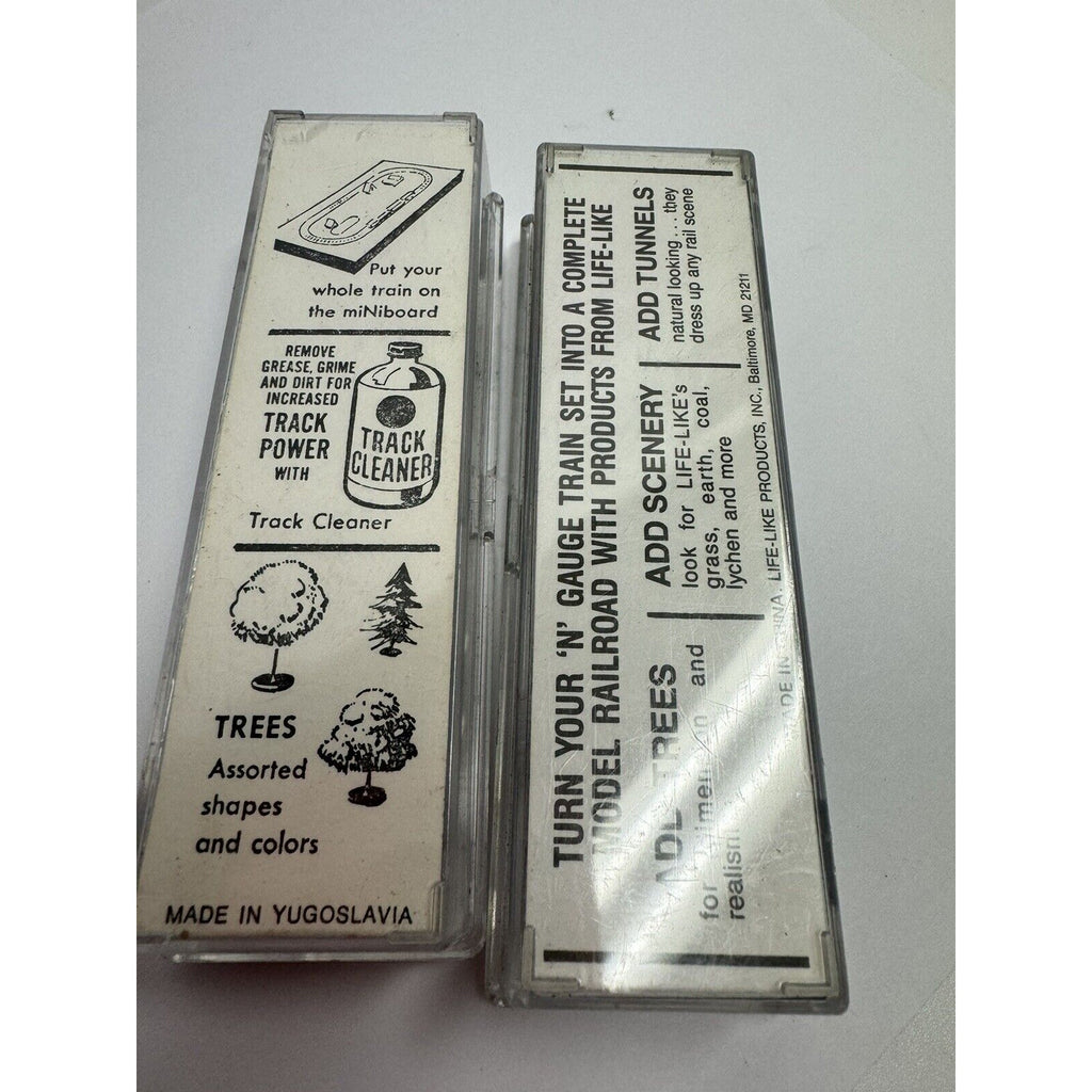 LOT OF 2 Vintage Life-Like Union Pacific Stock Car Train Box 7790 & 7717