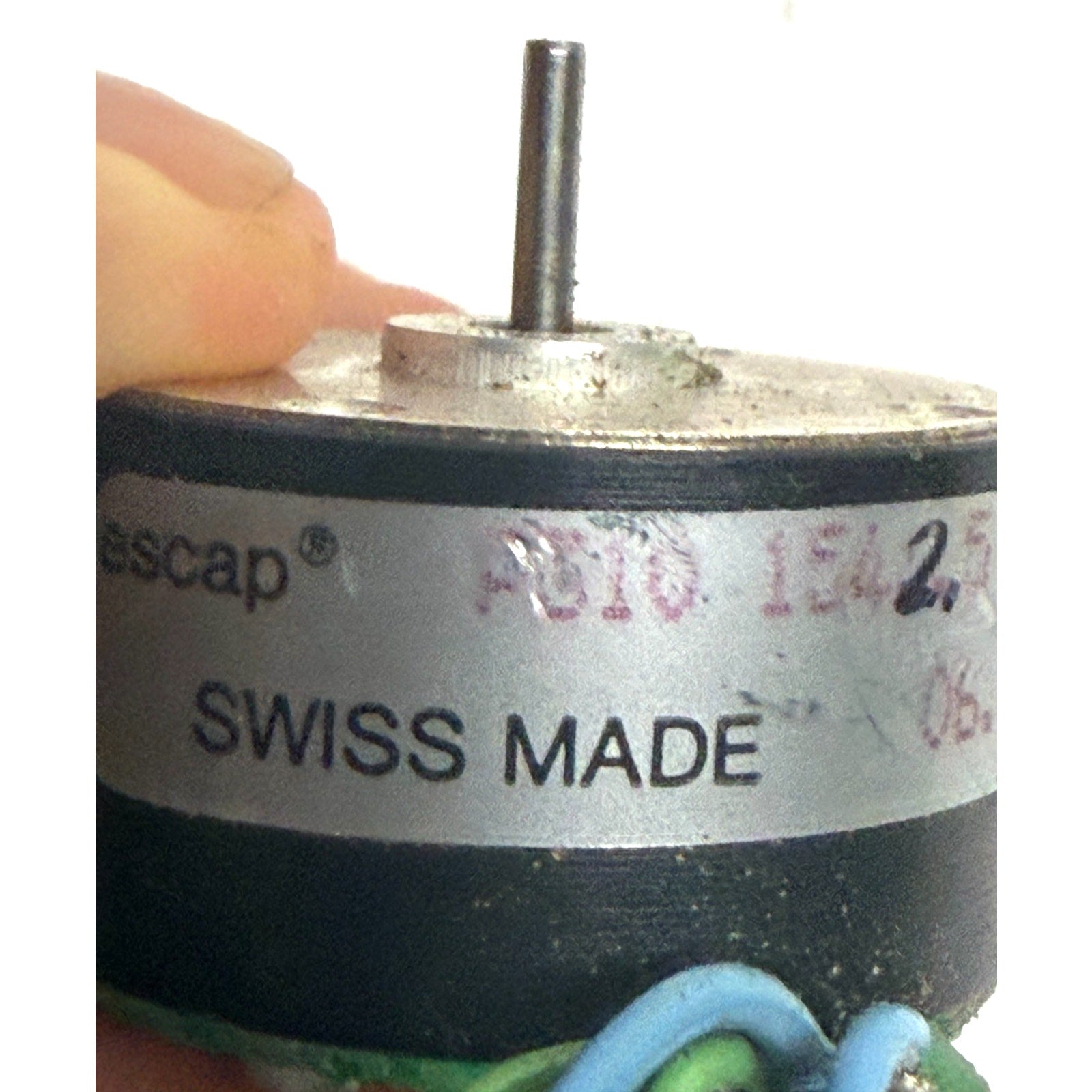 Vintage Portescap P310 DC stepper motor Made in Swiss