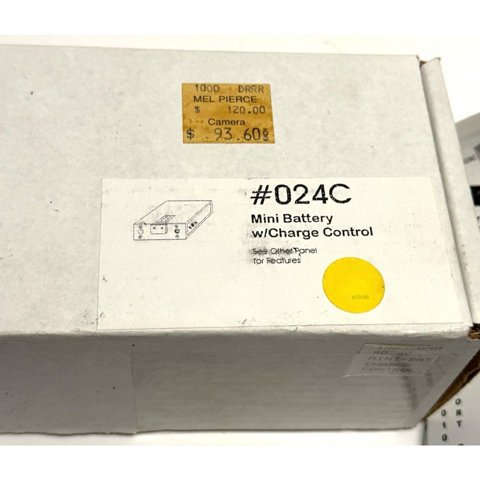 VINTAGE NOS Lumedyne 024C Battery Mini Battery w/PEPI Charge Control