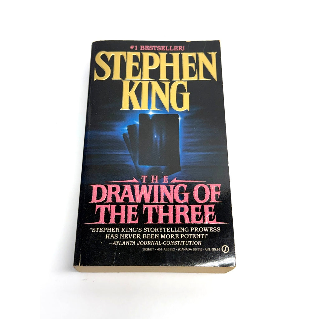 Vtg The Drawing of the Three Stephen King - 1st Signet Printing 1990 Paperback