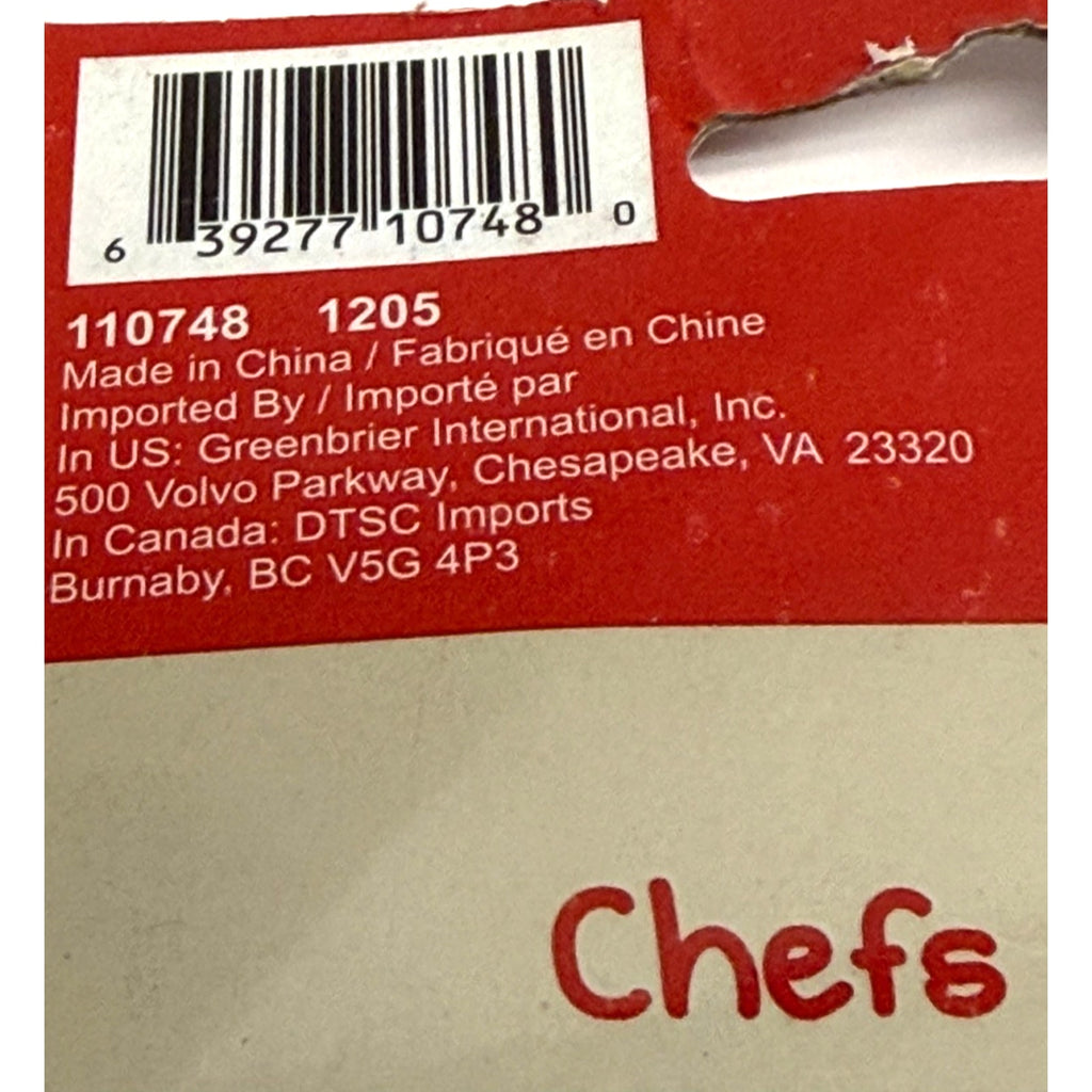 Vintage FACTORY SEALED Lot of 2 - Chef Refrigerator Magnets – Aimants de Chef