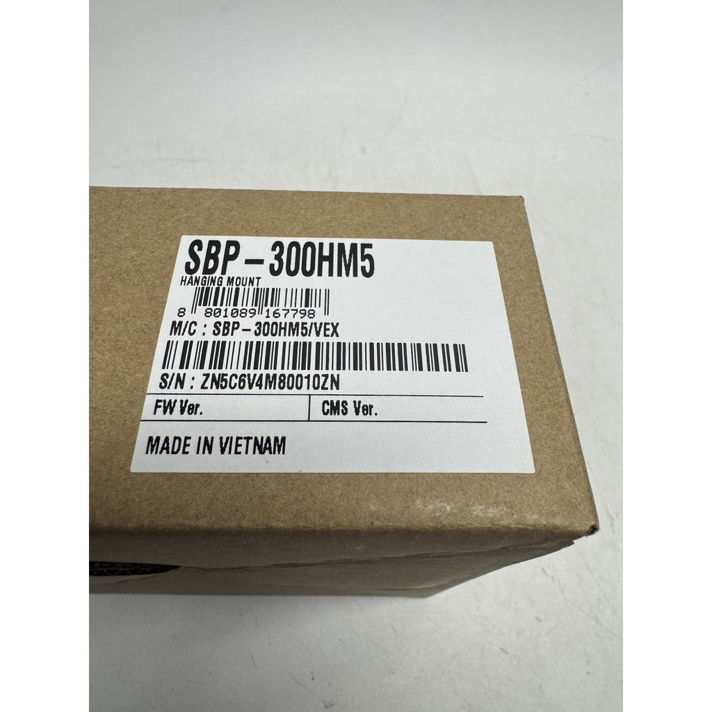 NEW SEALED PACKAGE Hanwha SBP-300HM5 Hanging Mount Cap