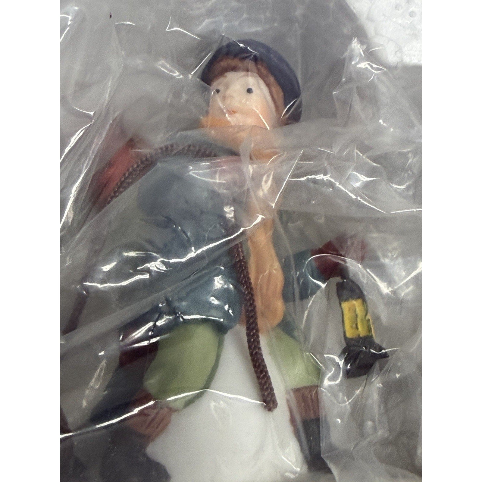 Vintage Sealed Dept. 56 Heritage Village BRINGING HOME THE YULE LOG #5558-1