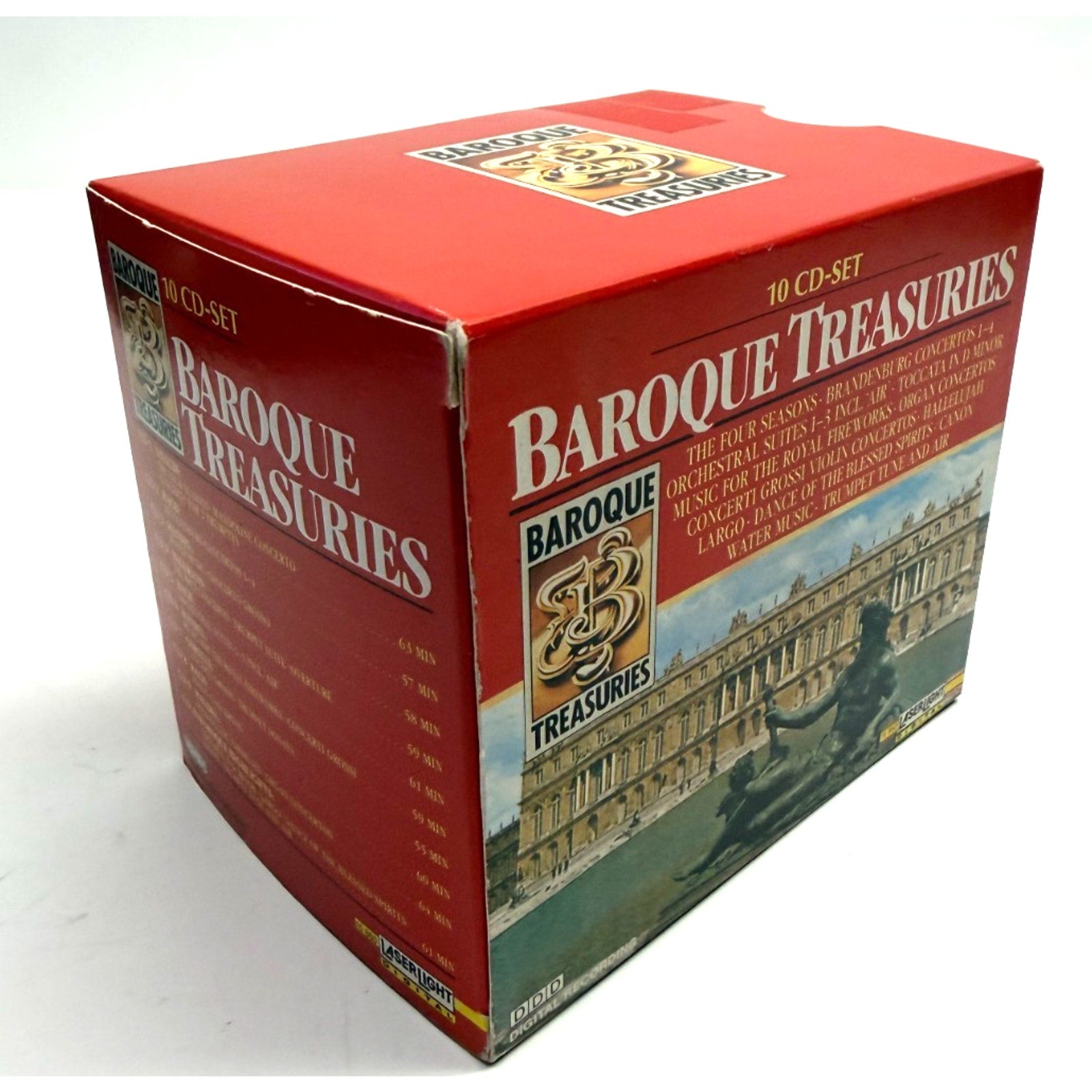 Vintage BAROQUE TREASURES Guttler Altenburg [Laserlight 10 CD Box Set] Sealed