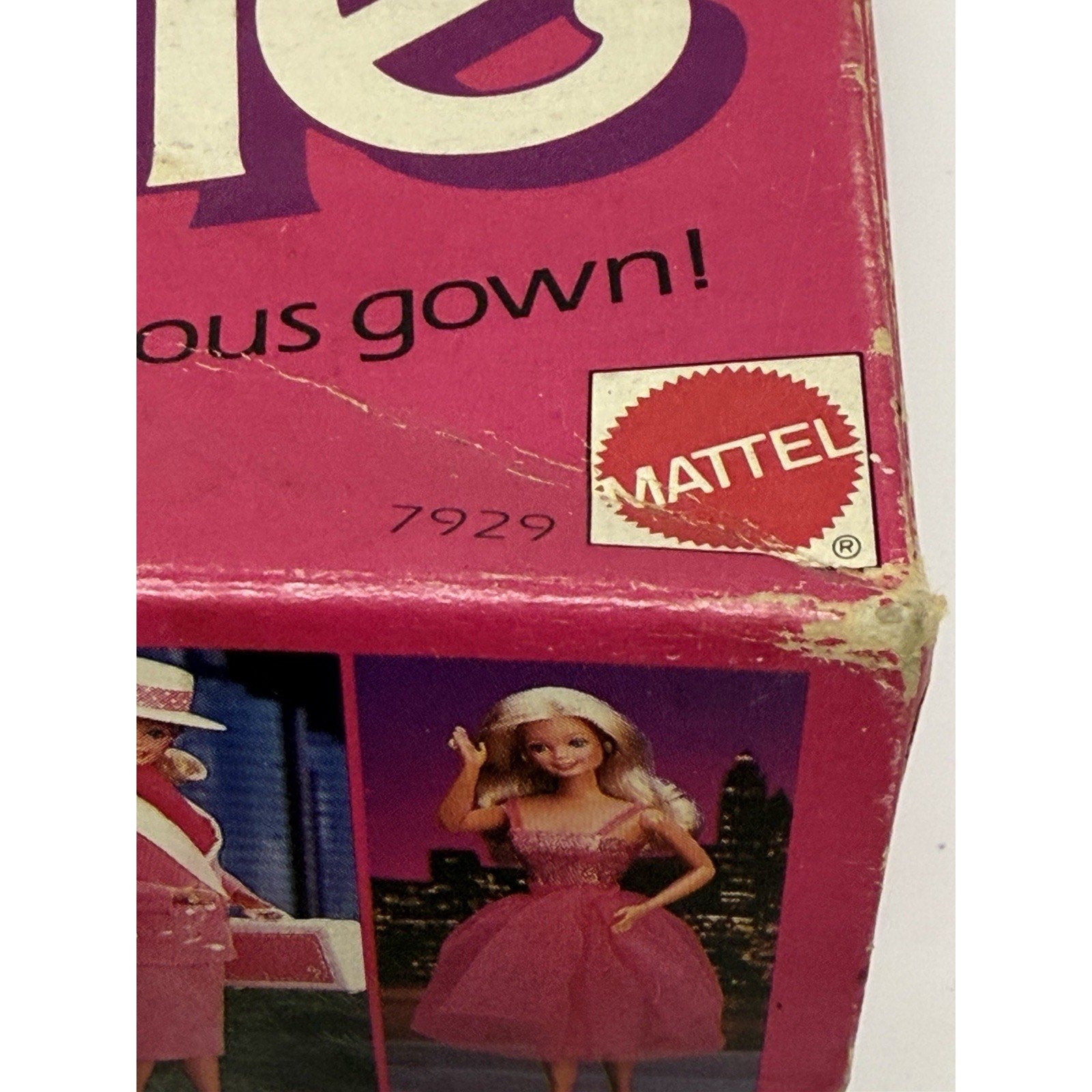 Vintage 1984 Mattel Day to Night Fashion Barbie Doll 7929 New In Sealed Box