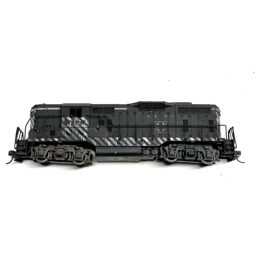 Vintage Athearn Genesis HO ATSF Santa Fe EMD GP7 Diesel Locomotive #712