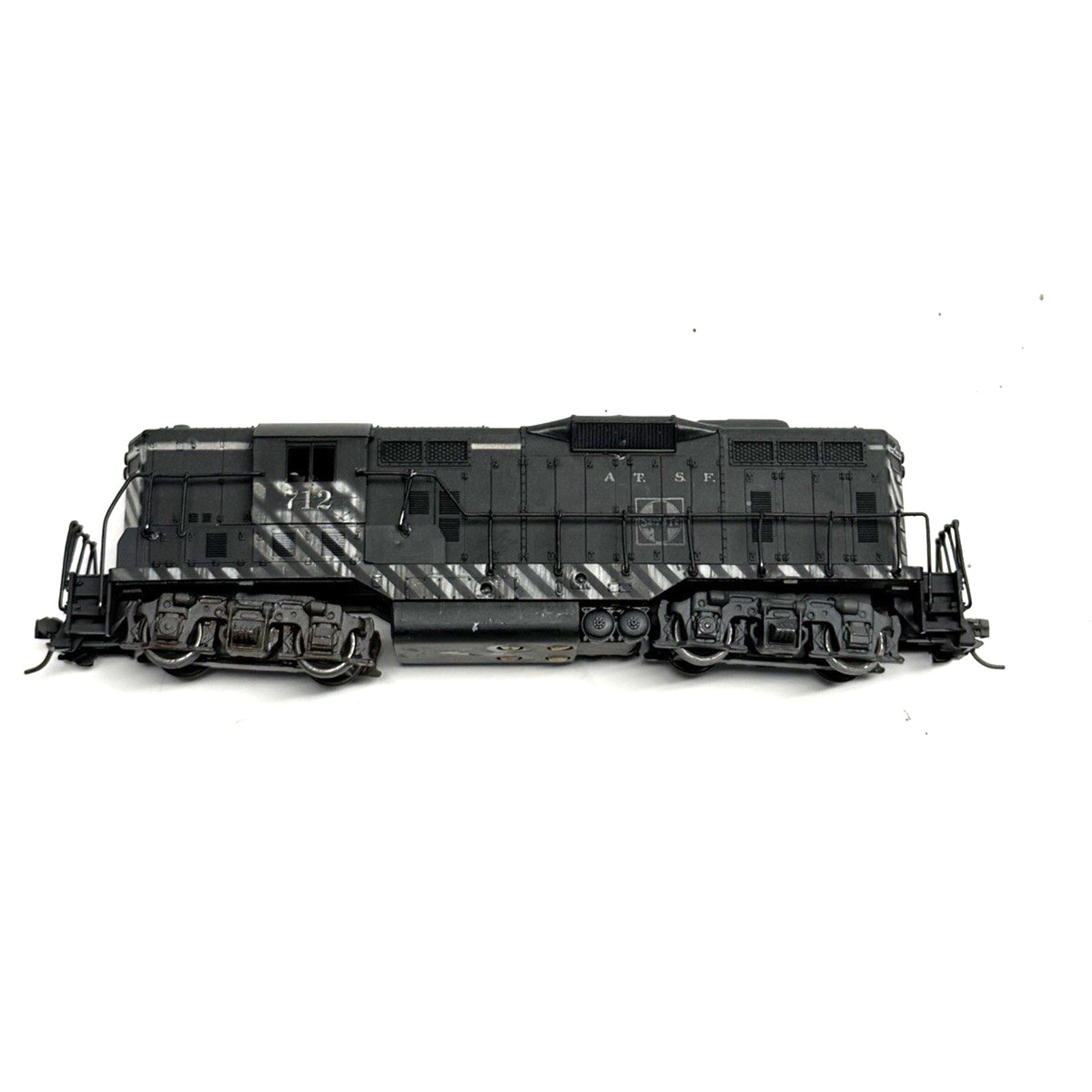 Vintage Athearn Genesis HO ATSF Santa Fe EMD GP7 Diesel Locomotive #712