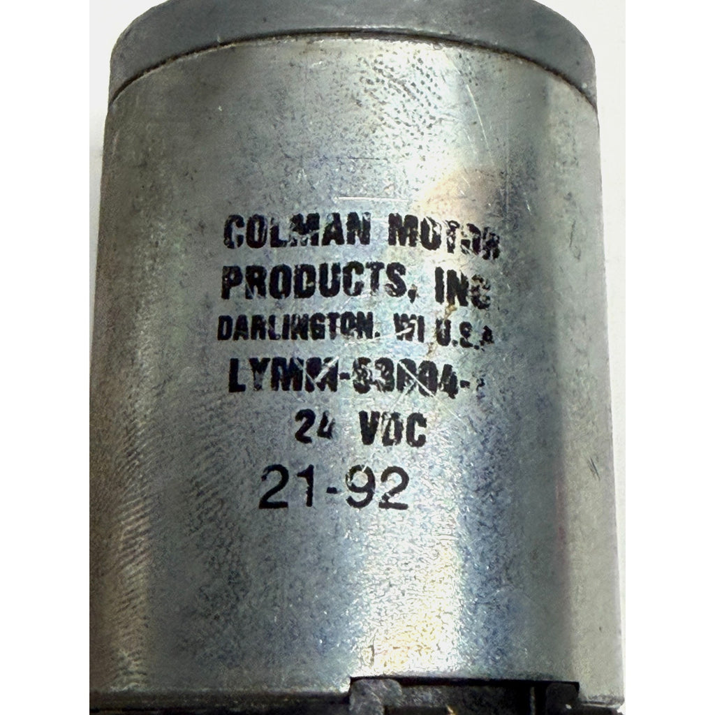 VTG Colman Motor Products 24 VDC Permanent Magnet DC Motor