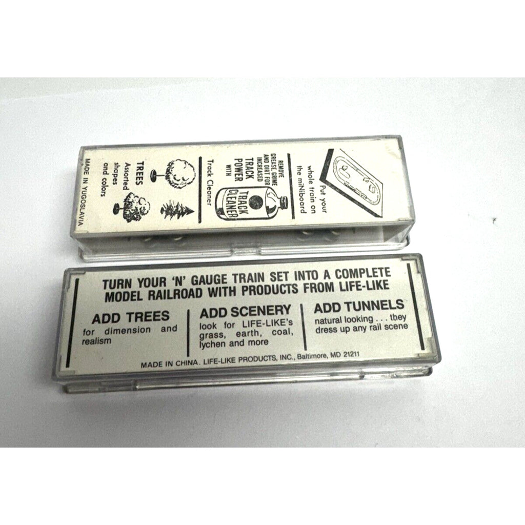 LOT OF 2 Vintage Life-Like Union Pacific Stock Car Train Box 7790 & 7717