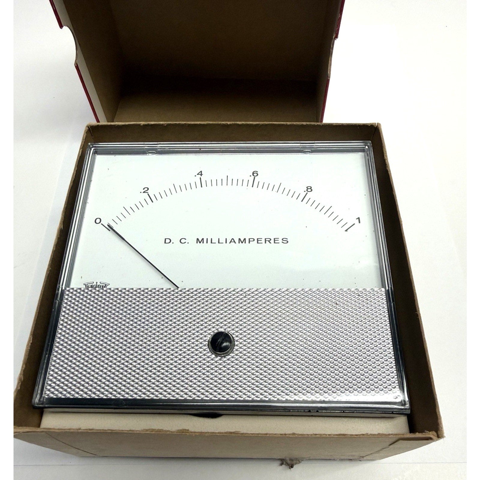 VINTAGE NOS Triplett 420-G Analog Panel 0-10V DC Voltmeter