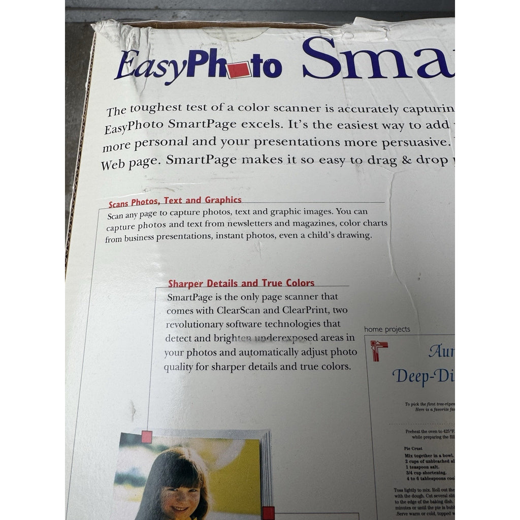 VINTAGE SEALED NEW EasyPhoto SmartPage by Storm Intel MMX technology