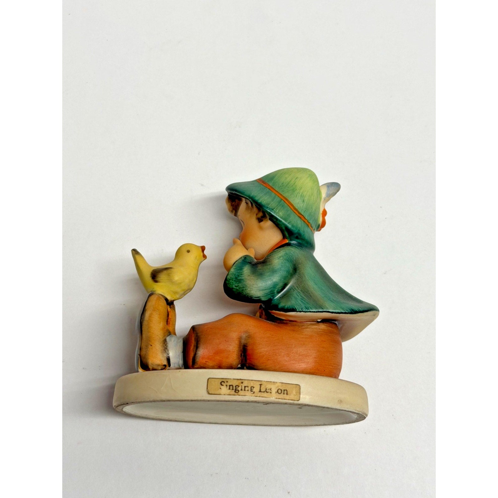 Vintage Goebel Hummel 'Singing Lesson' Figurine #63 3" W. Germany, Vintage