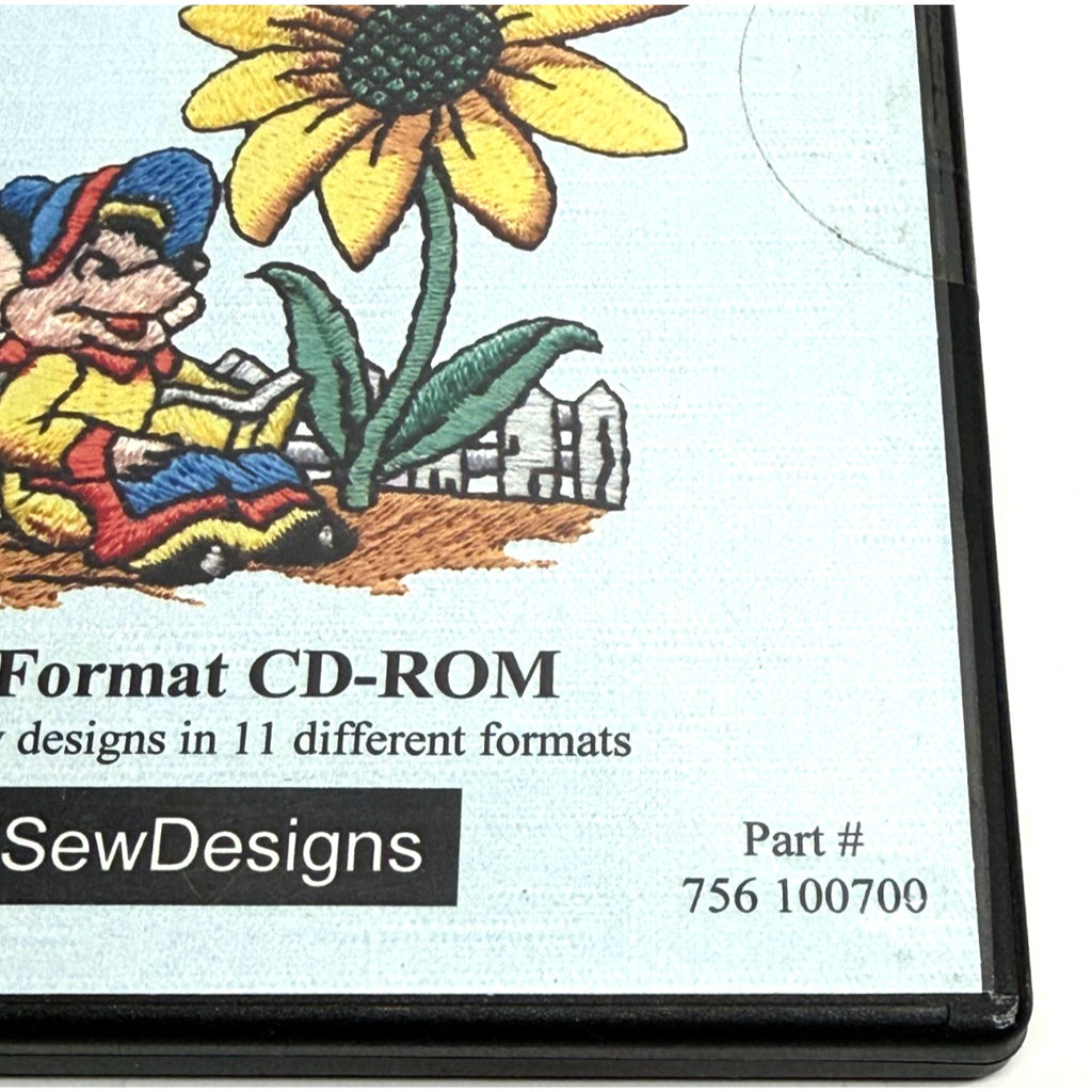 Vintage EZ SEW DESIGNS - COUNTRY MICE CD & SHV DISK
