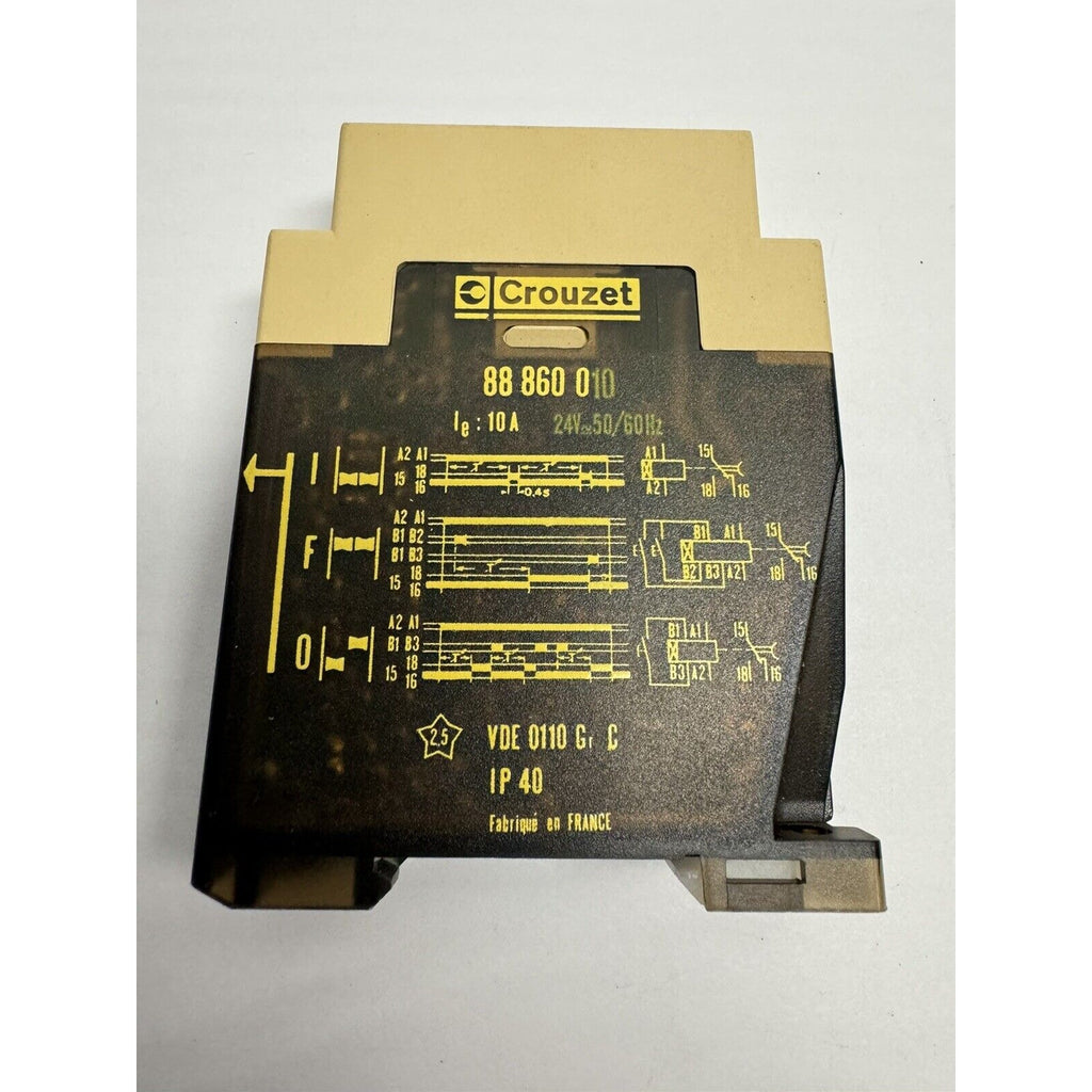 VINTAGE Crouzet Timing Module 88-860-010 24V-60HZ