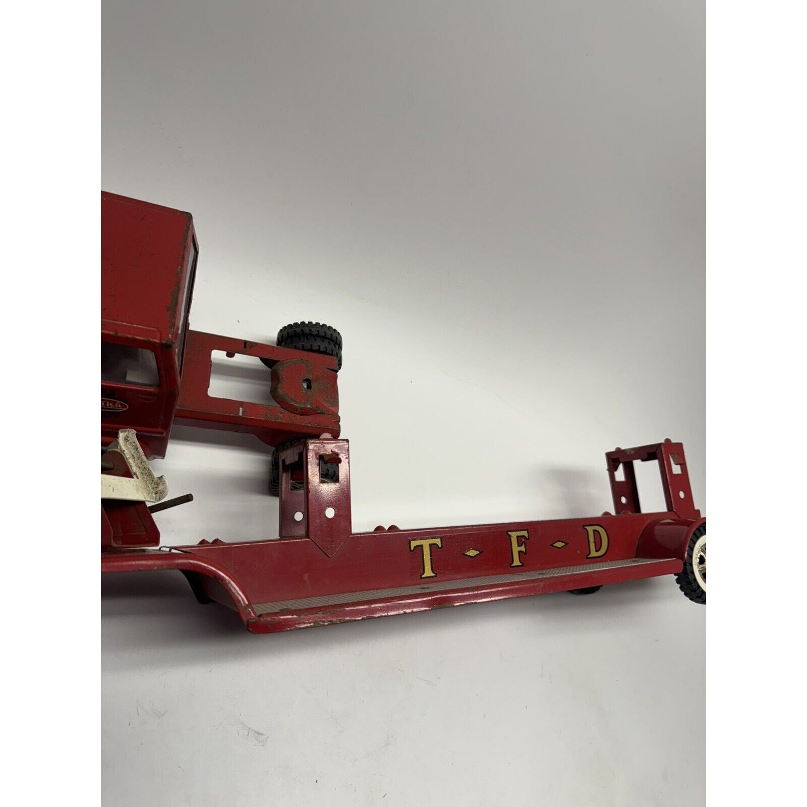 VINTAGE Tonka Fire Truck TFD : Ladder Not Included