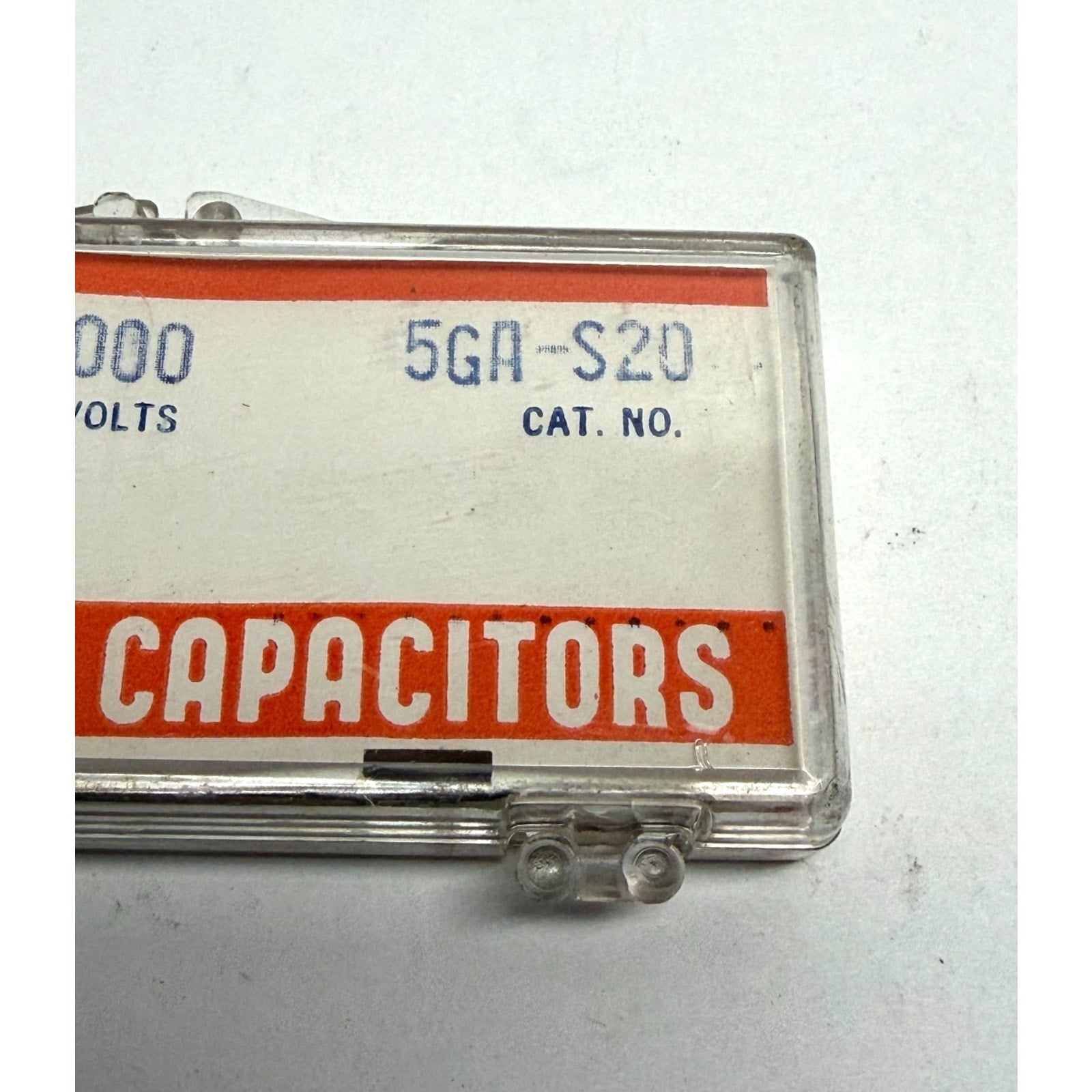 NEW Vintage Sprague Ceramite Ceramic Disc .02 uF 1000V Capacitor 5GA-S20