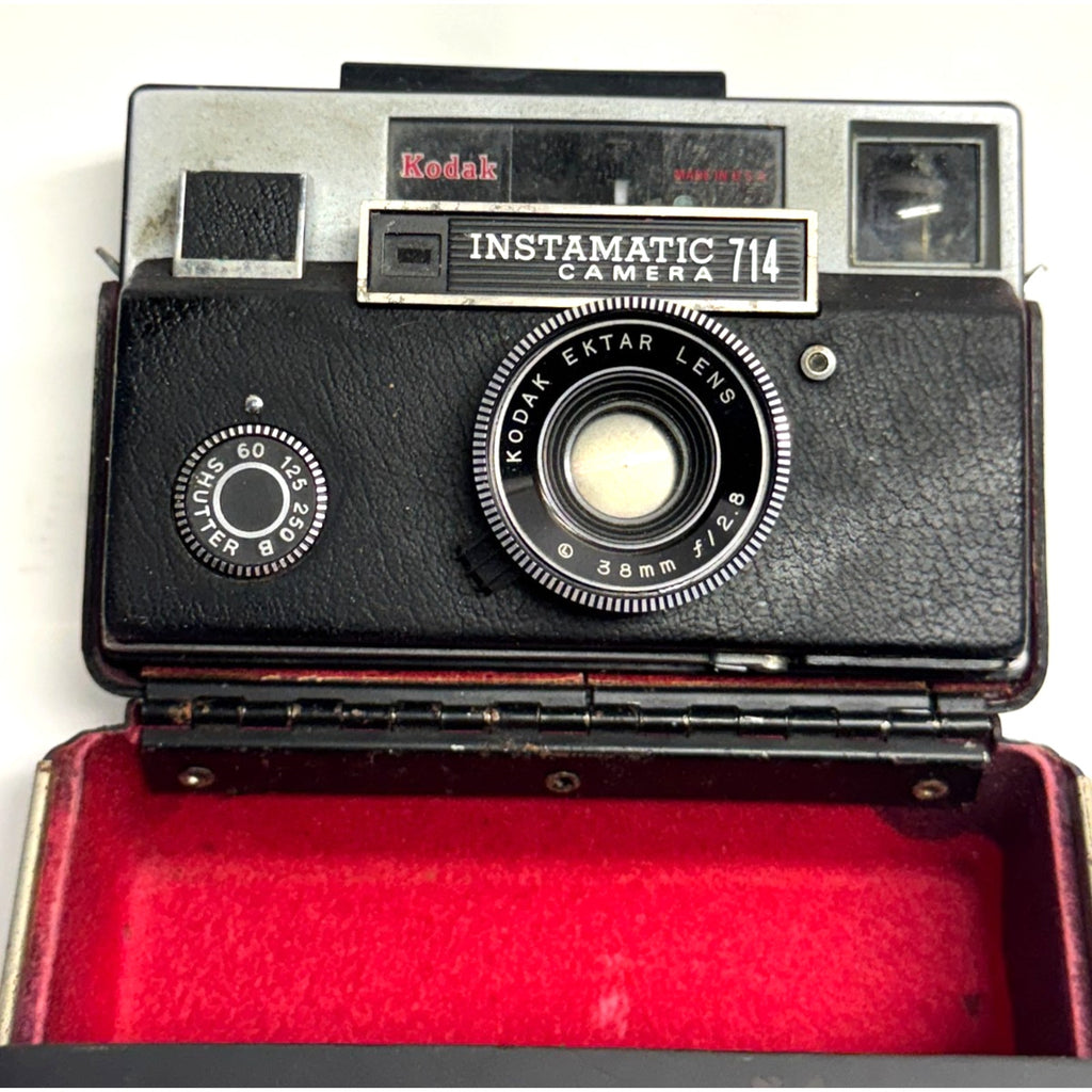 Vintage Kodak Instamatic 714 Camera And Case UNTESTED