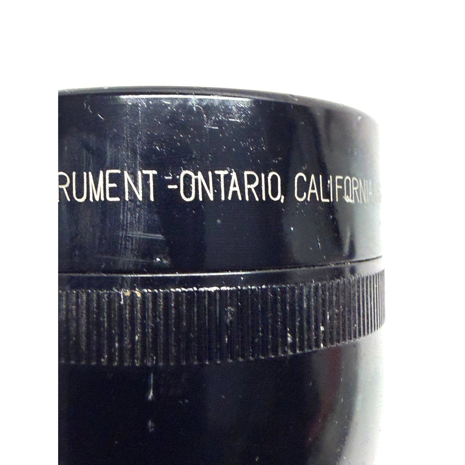 Vintage Mag-Lite Heavy-Duty 2-Cell D Black Flashlight
