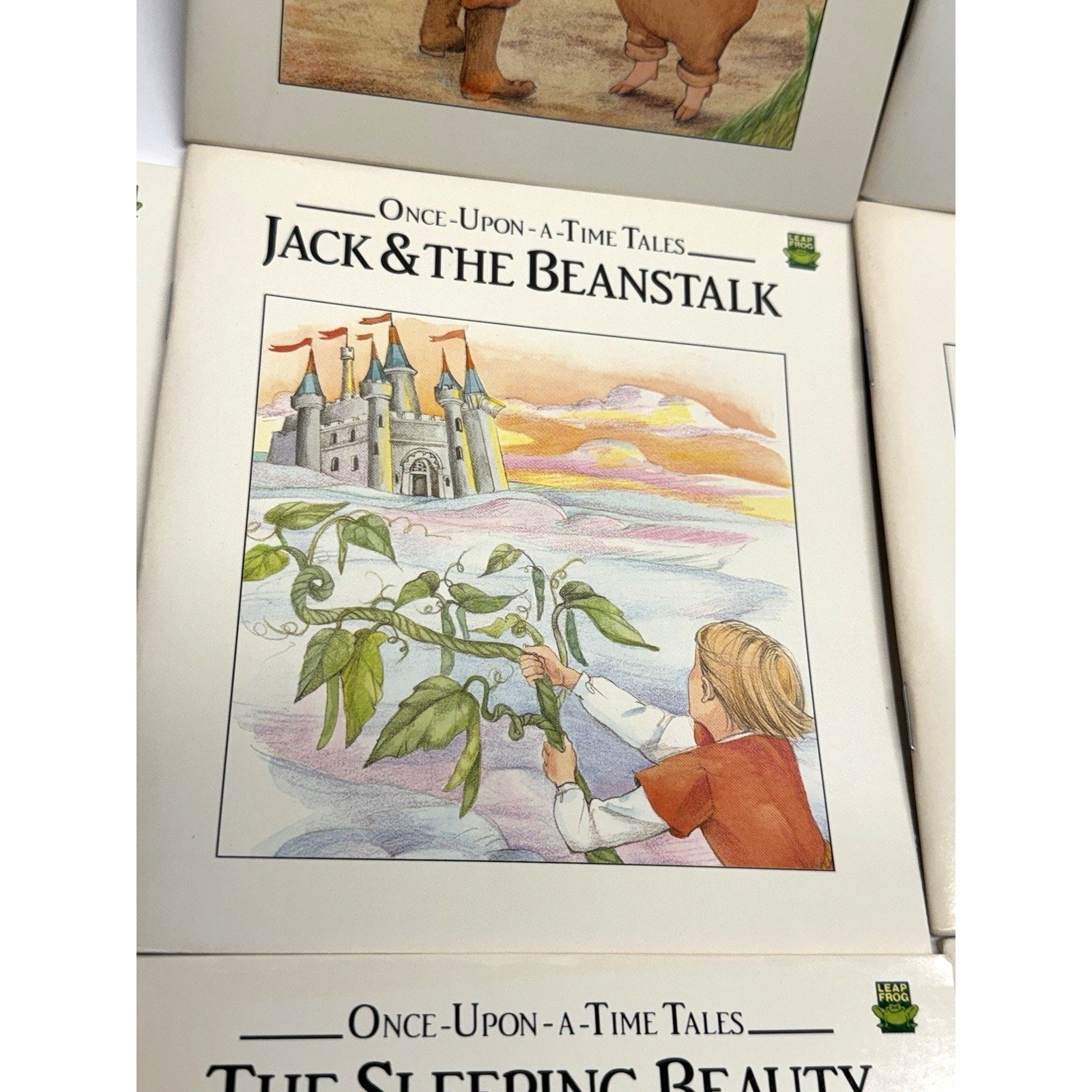VINTAGE Lot of 12 Once Upon A Time Tales Leap Frog Fairy Tales Books -COMPLETE!