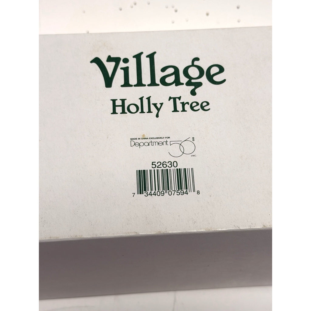 VTG Dept 56 Holly Tree Village Accessory 52630 Dickens Village Christmas, Snow