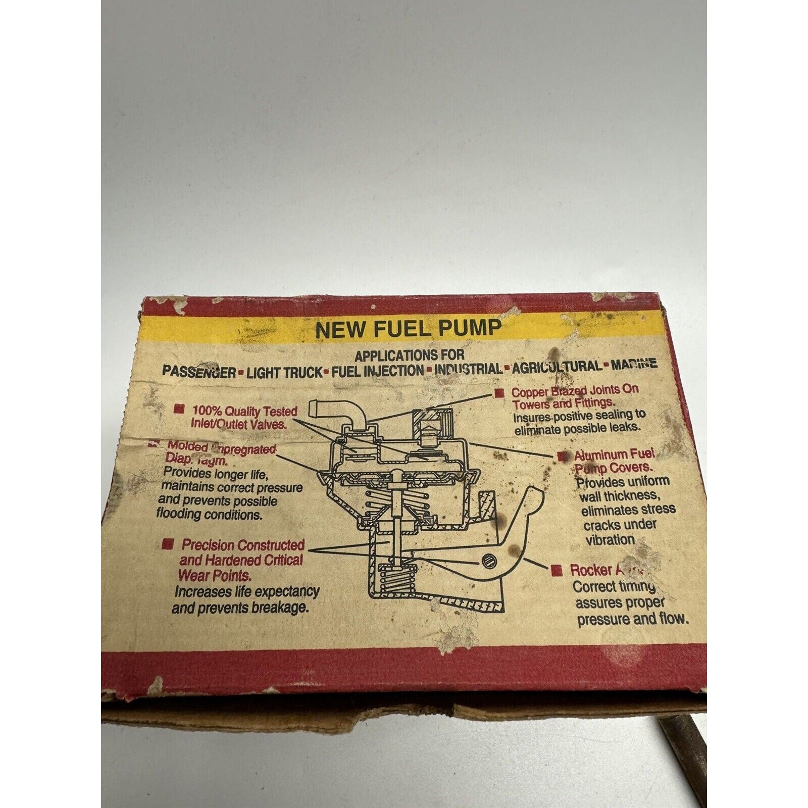 VINTAGE NOS 1967-1972 CHEVROLET CAMARO FUEL PUMP 40725 67-72 307 327 350