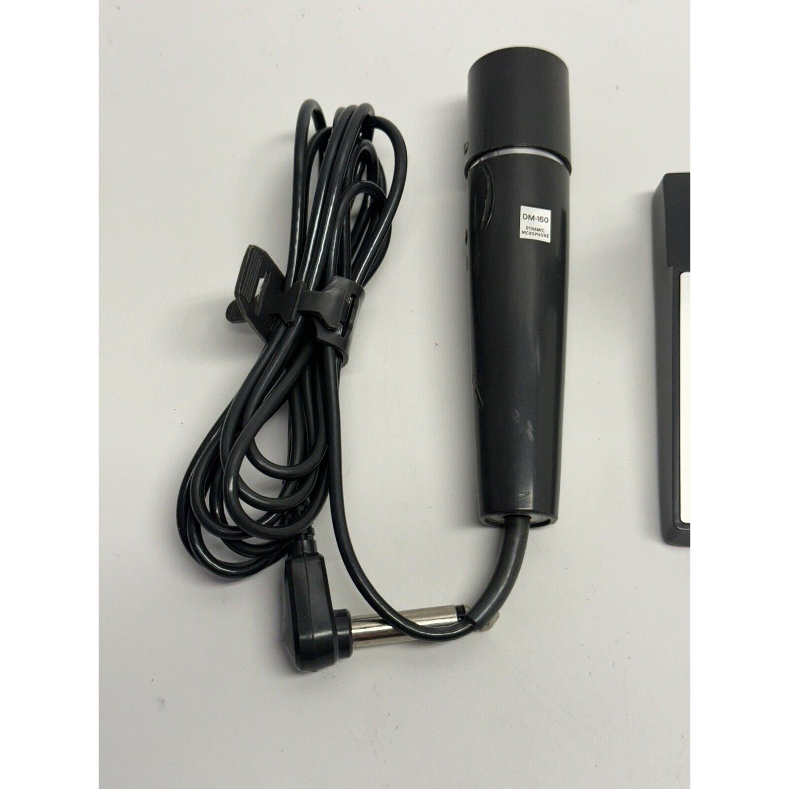 VINTAGE G. E. Dynamic DM-162 Microphone Stand & DM-160 Microphone