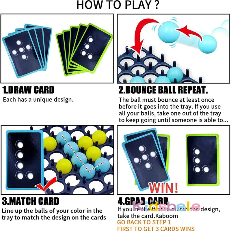Interactive Parent-Child Ball Toss Game for Toddlers - Engaging Board Game for Fun Family Gatherings
