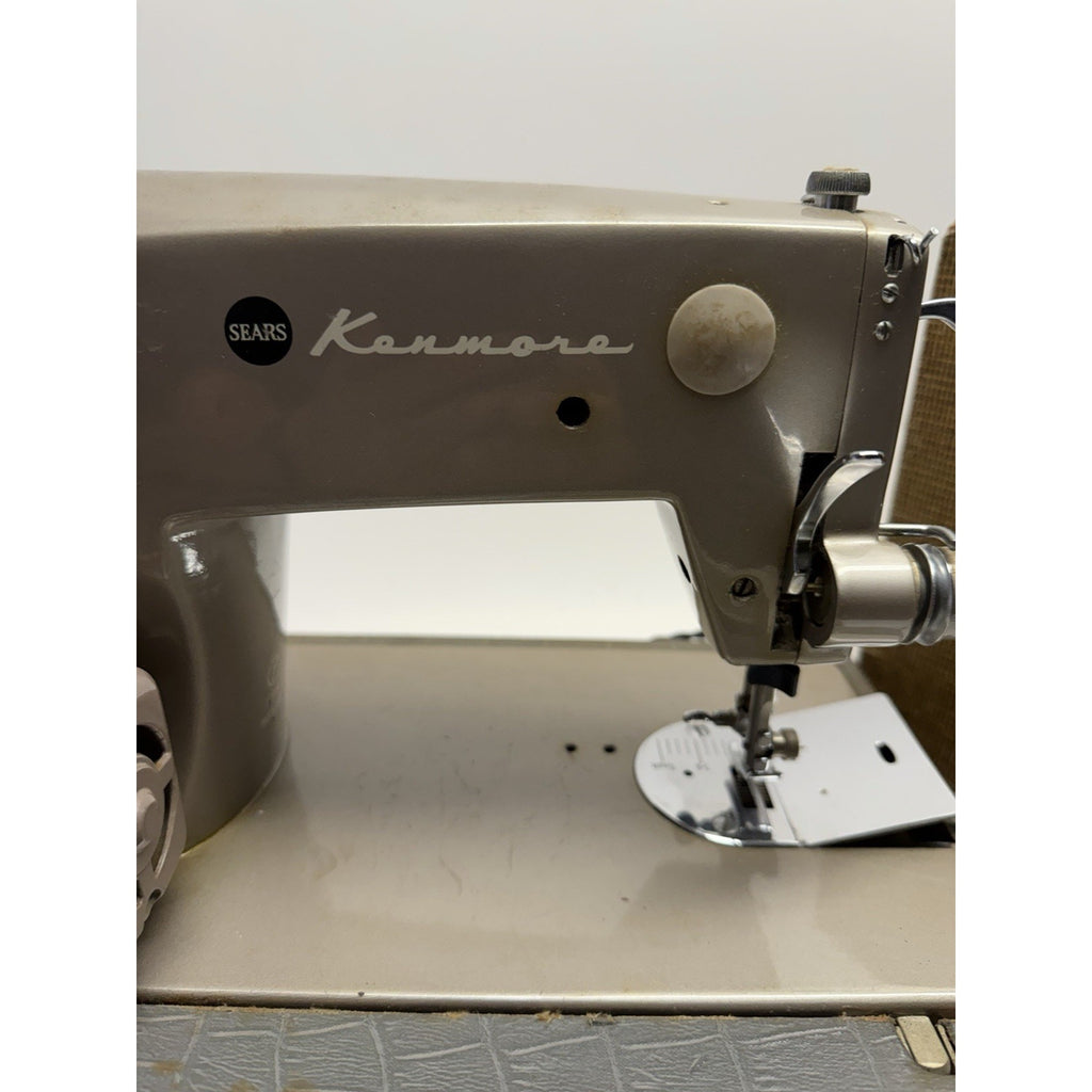 VINTAGE 1960s Kenmore Model 148.280 Sewing Machine w/ Foot Pedal - WORKS GREAT !