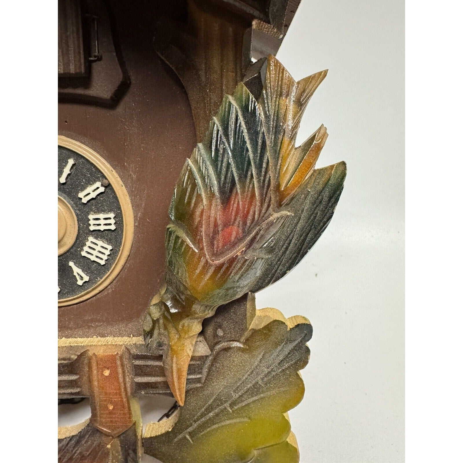 Vintage Cuendet Musical Swiss Chalet Cuckoo Clock Hunting Danube UNTESTED
