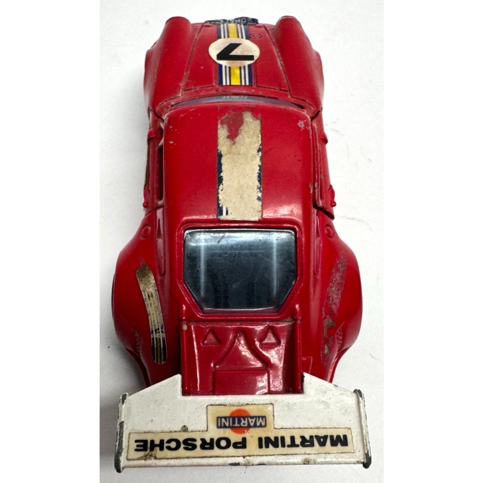 Vintage Shinsei Mini Power 1:37 Scale Porsche Turbo - Martini Racing