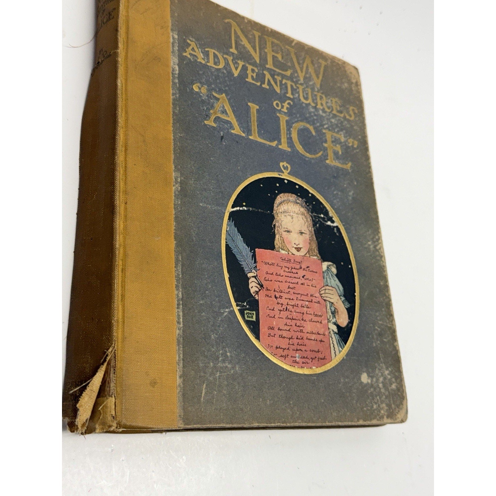 VINTAGE 1917 New Adventures of Alice, John Rae A continuation Of Wonderland