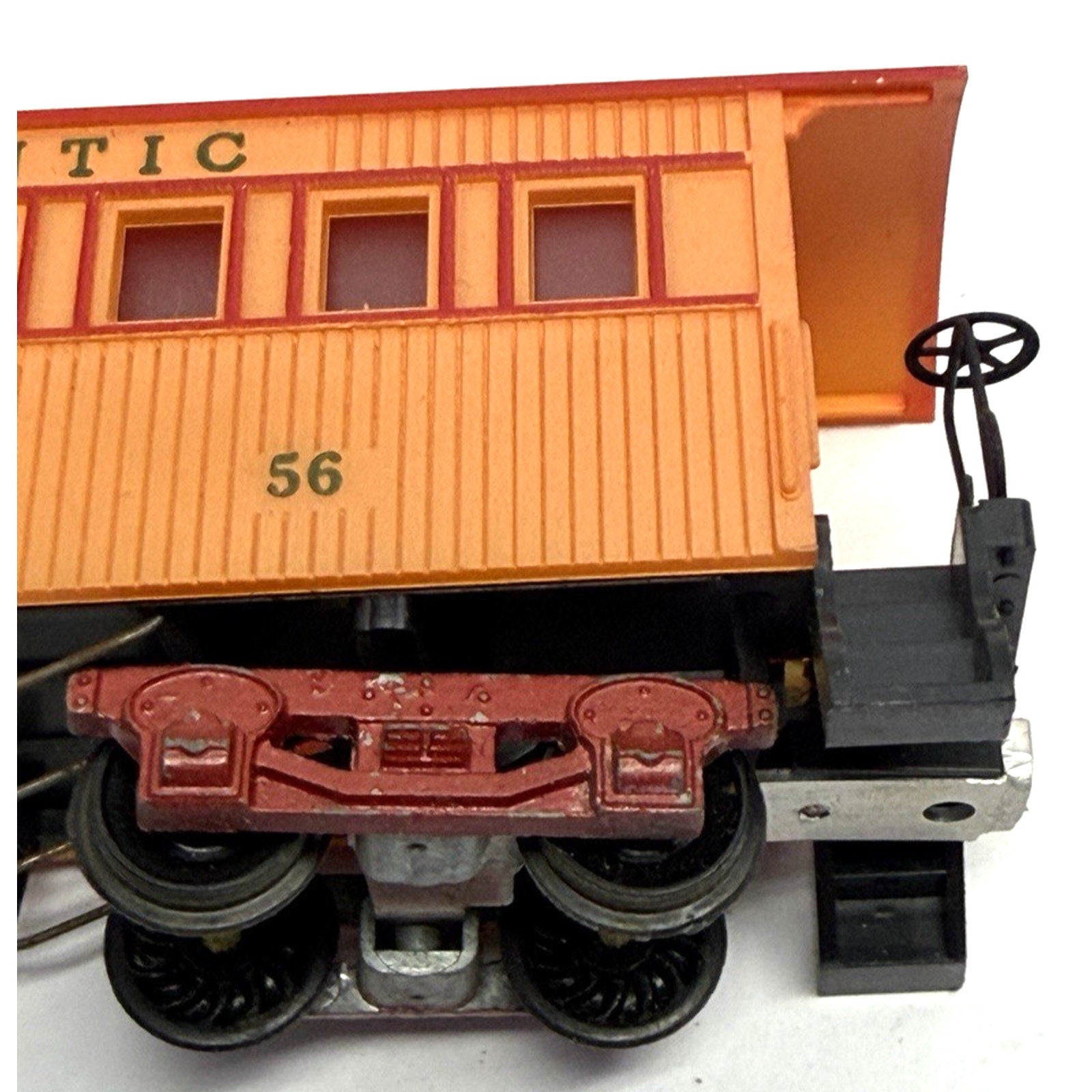 VINTAGE HO SCALE Mantua WESTERN & ATLANTIC OLD TIME PASSENGER COACH CAR