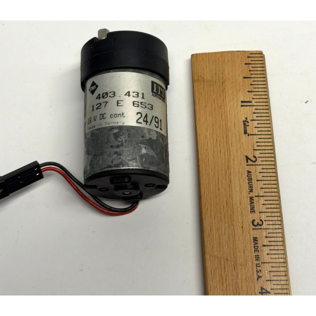 Vintage SWF ITT 403.431 DC motor