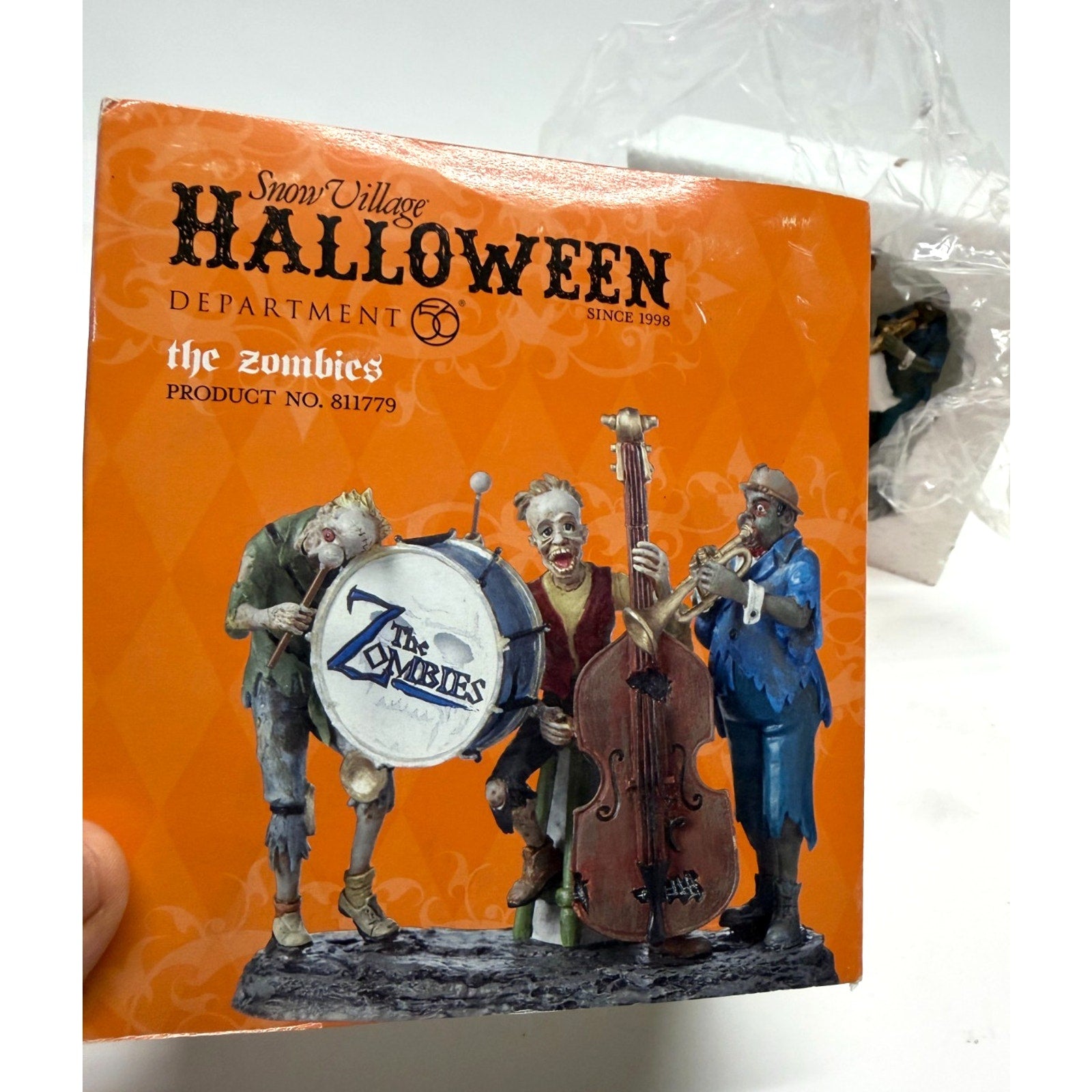 VTG NEW Dept 56 Halloween The Zombies Band Figure 811779