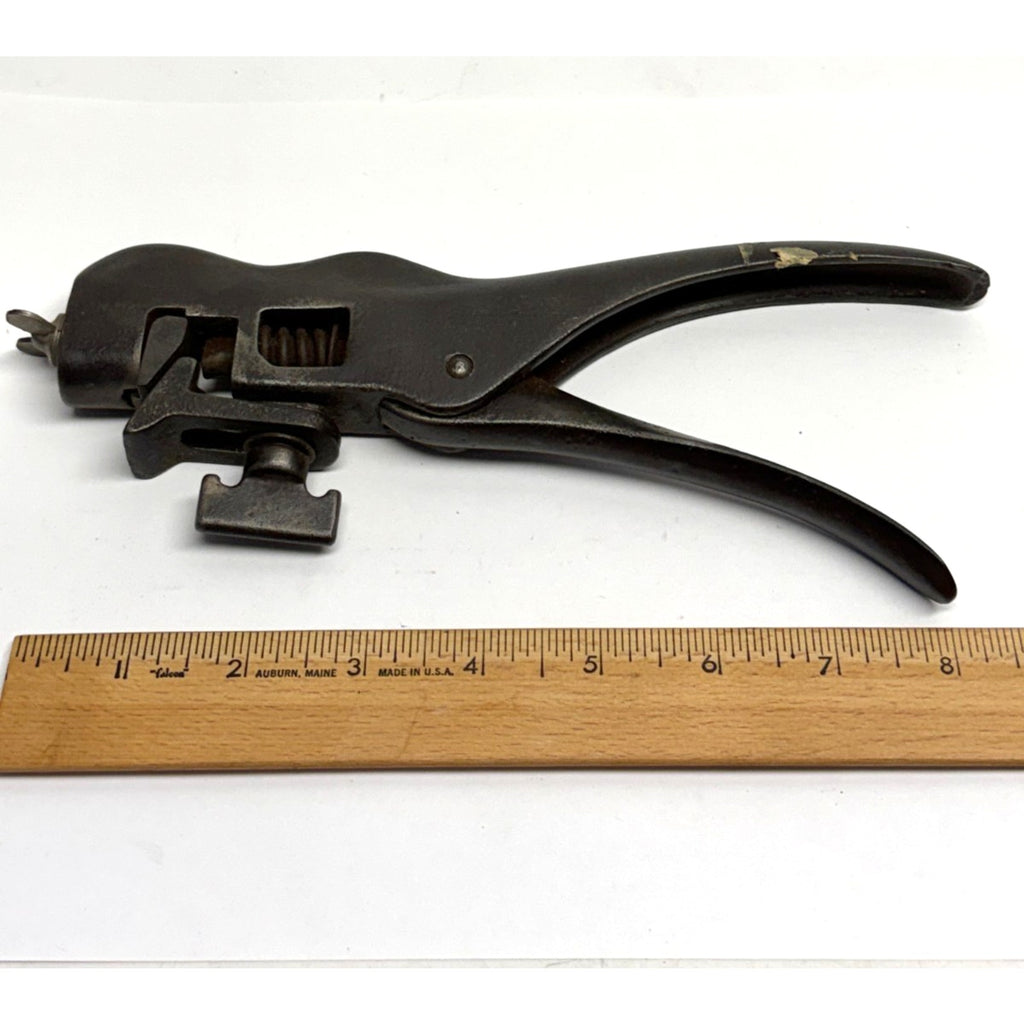VINTAGE Antique E.C. STEARNS & CO. SAW SET NYC USA