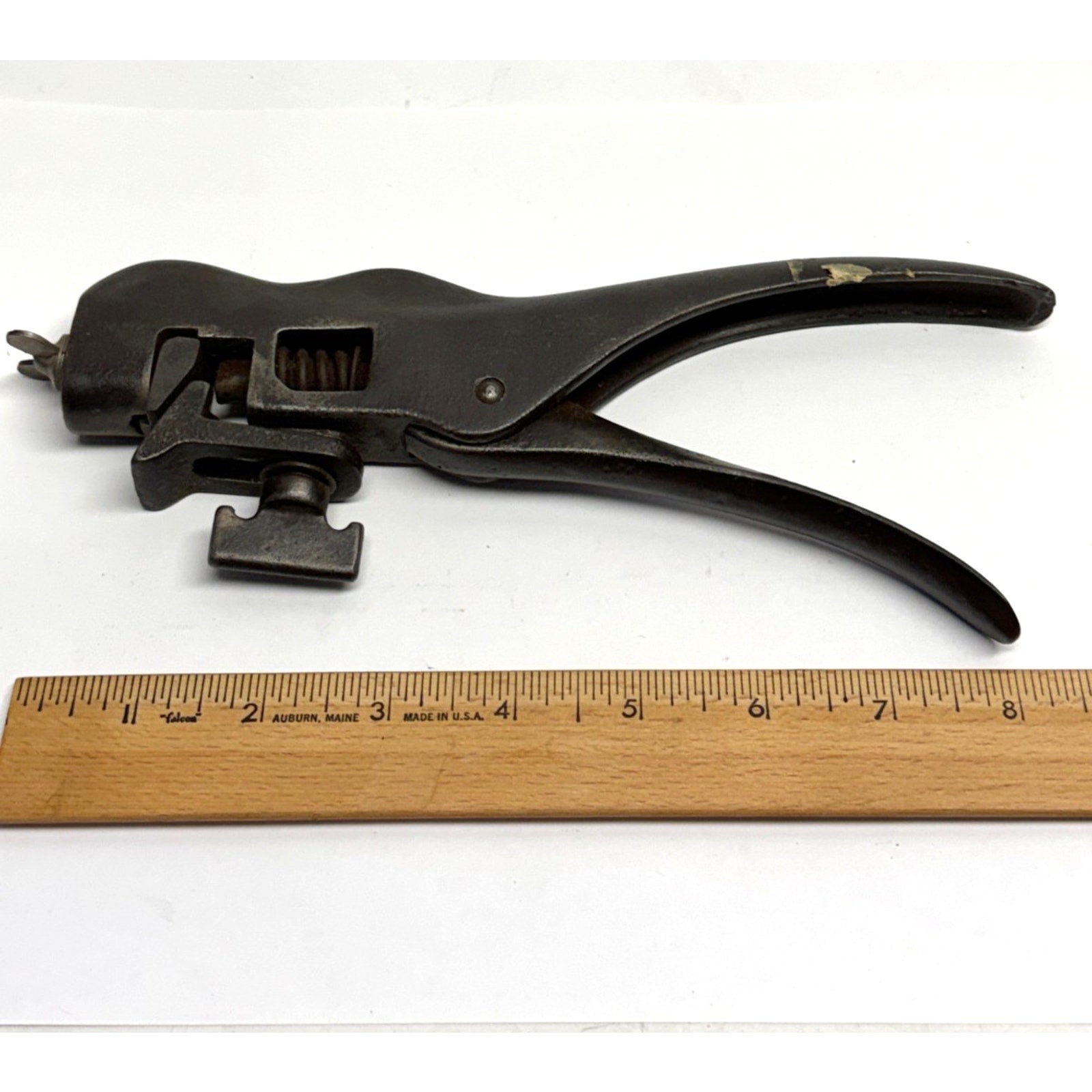 VINTAGE Antique E.C. STEARNS & CO. SAW SET NYC USA