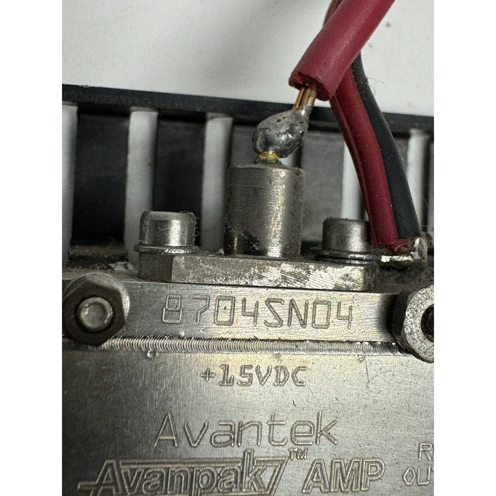 VINTAGE RF Amplifier SCA86-789L, Avantek Avanpak AMP. 8704SN04