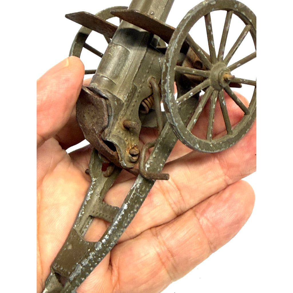 Vintage Britains Ltd 1201 Royal Artillery Gun Diecast Toy Cannon Metal Soldier